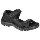 ECCO Herren Yucatan Plus W Sandal, Black, 41 EU