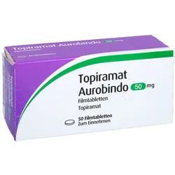 Topiramat Aurobindo 50 mg Filmtabletten 50 St