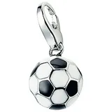 GIORGIO MARTELLO MILANO Charm Fußball, Silber 925 Onesize Damen