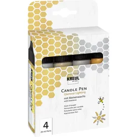 Kreul Candle Pen Glamour Lighting 4er Set