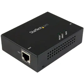 Startech StarTech.com Gigabit PoE+ Extender, 802.3at/af, 100m, Power over Ethernet Extender, PoE Repeater / Verlängerung