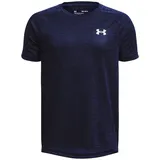 Under Armour Tech 2.0 kurzarm Trainingsshirt Jungen 410 midnight navy/white M 137-149 cm