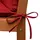 Beautissu Bankauflage 120 x 50 x 10 cm rot 1 St.