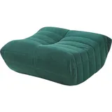 [en.casa] Fußhocker Kodsø Cord 35 x 80 x 65 cm Grün