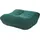 [en.casa] Fußhocker Kodsø Cord 35 x 80 x 65 cm Grün