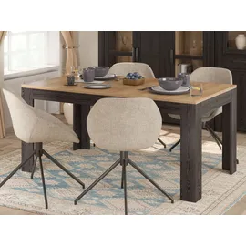 Forte Bohol 160 x 78,2 x 90,2 cm schwarz