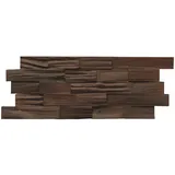 Wandverkleidung Axewood Fsc, Dunkelbraun, Holz, Bangkirai, Holz, 20x1.8x50 cm, Fsc, Tapeten & Wandverkleidungen, Wandverkleidung