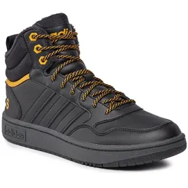 adidas Hoops 3.0 Mid Core Black / Core Black / Preloved Yellow 40 2/3