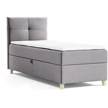 beautysofa HELEN MINI 100 x 200 cm Grau