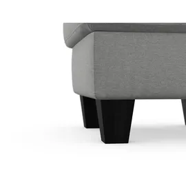 sit&more Stauraumhocker Belluci 58 x 48 x 58 cm Grau
