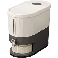 Reisaufbewahrungsbox, Reisaufbewahrungsbehälter In Lebensmittelqualität, Ultradünner Druckknopftyp, Reisaufbewahrungstank, Mehltank, Küchenbehälter Für Gepressten Reis