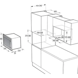 Gorenje BM201AG1BG Schwarz