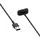 Akyga AK-SW-45 USB Ladekabel Kompatibel mit Fitbit Luxe/Charge 5 / Charge 6 1m schwarz Ladegerät