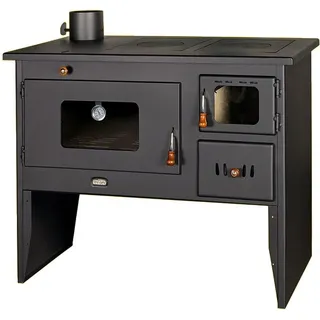 PRITY 95 Ltd. EEK A Küchenofen Holzherd PRITY 2P50 Rohr LINKS mit XL-Backofen – 16kW + BIMSCHV II