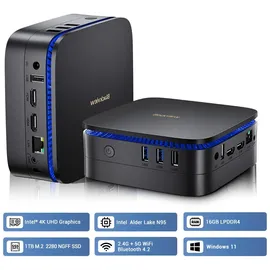 Blackview MP60 Mini-PC 2022 16 GB RAM 1 TB SSD Intel UHD Graphics Win 11