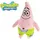 Triton-X Spongebob Patrick 30 cm Grün/Rosa/Violett