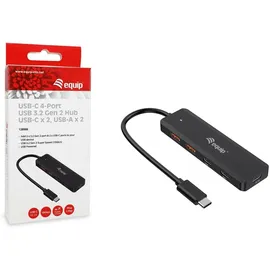 Equip 4-Port USB 3.2 Gen 2 (10Gbps)