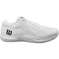 Wilson Rush Pro Ace Tennisschuh, Herren, Gr. 43 1/3, Weiß/Weiß/Schwarz (White/White/Black)