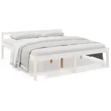 vidaXL Seniorenbett 180 x 200 cm Weiß