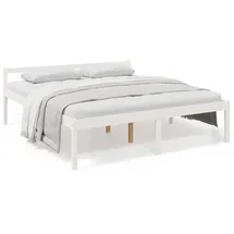 vidaXL Seniorenbett 180 x 200 cm Weiß