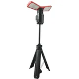 KS TOOLS - 150.4470F - Tragbarer Stativstrahler - Baustrahler 10.000 Lumen - Kabellose Beleuchtung AC/DC - LED Lampe