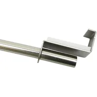 GARDINIA Spannvitrage 1-läufig Ø 9 mm 90 - 130 cm titan