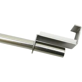 GARDINIA Spannvitrage 1-läufig Ø 9 mm 90 - 130 cm titan