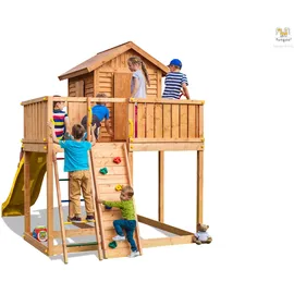 fungoo Spielturm My Side Step On Teak