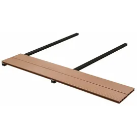 vidaXL Terrassendiele 14 x 400 cm braun