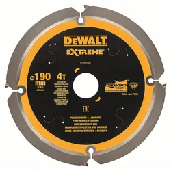 DEWALT EXTREME Faserzement-Kreissägeblatt - DT1471-QZ