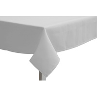 pichler Tischdecke Panama 130 x 220 cm Polyester Weiß