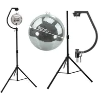 satisfire Spiegelkugel 50cm schwarz