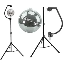 satisfire Spiegelkugel 50cm schwarz