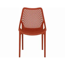 Siena Garden District Stapelsessel 60 x 50 x 81 cm rot