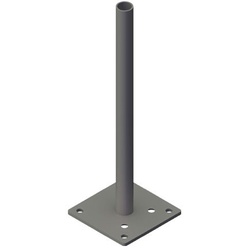 Pfostenkonsole zu Aufschrauben für 9 x 9 cm variabler Alupfosten