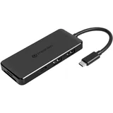 Transcend 6-in-1 USB Type-C Hub USB 3.1 Gen 2 TS-HUB5C Schwarz