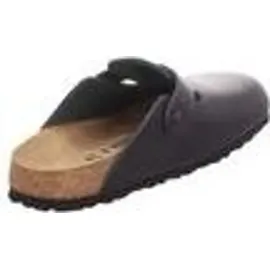 Birkenstock Boston Naturleder schmal schwarz 44