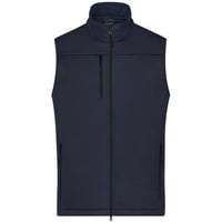 Men's Softshell Vest Klassische Softshellweste im sportlichen Design aus recyceltem Polyester blau, Gr. XXL