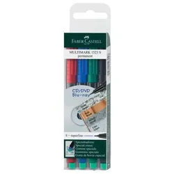 Stift Miltimarker permanent S 4ST sortiert
