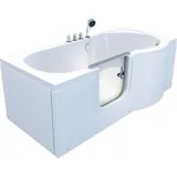 Seniorenwanne mit Tür S12-TH-L Badewanne 170x85cm