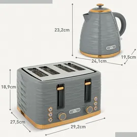 Homcom 1,7 l Grau