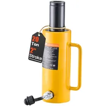 Vevor Wagenheber Stahl 100 mm gelb tragbar