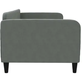 vidaXL Tagesbett 90 x 190 cm Dunkelgrau