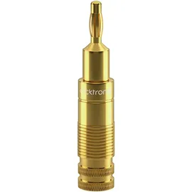 Clicktronic Bananen-stecker, Premium-adapter Bananen-stecker 6,0 mm2