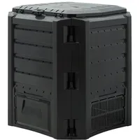 DEUBA deuba® Komposter 380L Black