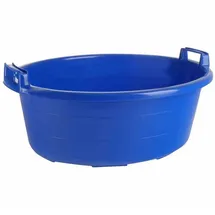 Lockweiler Lockweiler, Wäschekorb, Wäschewanne 27 l blau hochstehende Griffe