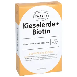 Twardy Kieselerde + Biotin Kapseln vegan