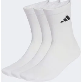 adidas Funktionssocken 3er Pack Weiß/Schwarz 46-48