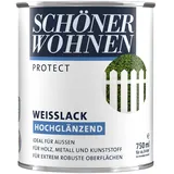 Schöner Wohnen Weißlack, hochglänzend - weiss