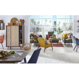 Smart Rada Webstoff fein 64 x 76 x 83 cm gelb